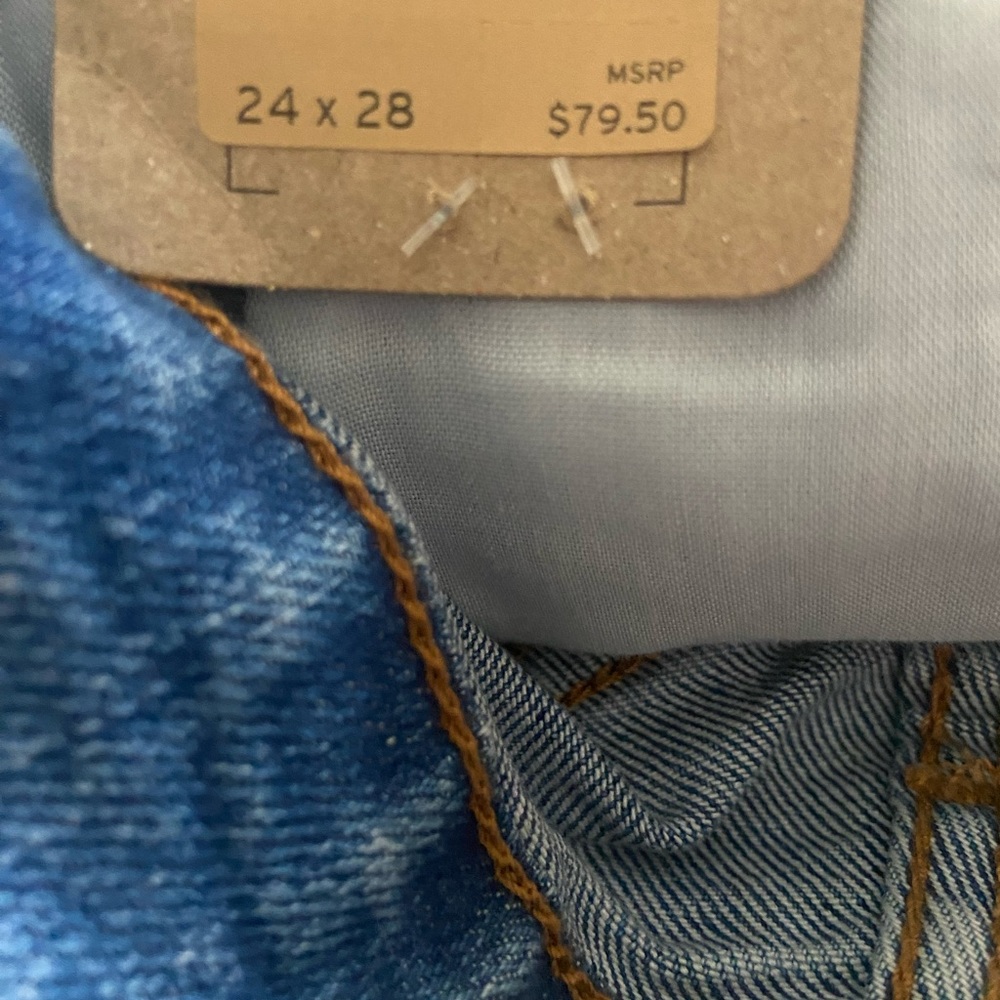 Levi's Blue Straight Leg wedgie Jeans NWT - Picture 7 of 7